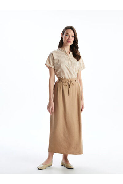 LC Waikiki Women's Skirt with Elastic Waist