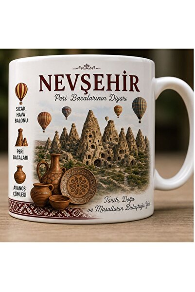 KADOREX DESIGN Turkish Cities Special Design Mug – Collection with Regional C...