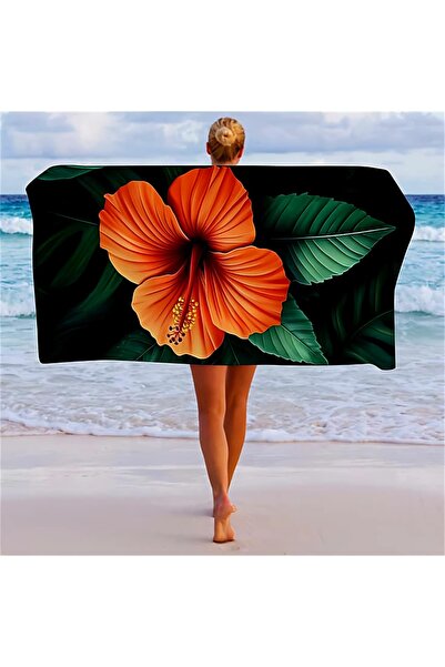 Elmas Dizayn 80X150 cm Bath&Beach&Sports Towel Quick Drying Water Absorbent S...