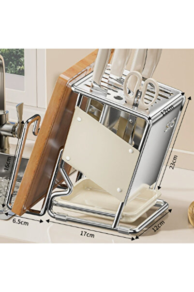 Fikpoo Metal knife storage rack, knife storage shelf, knife storage box, knif...