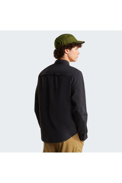 THE NORTH FACE M SEQUOIA LONG SLEEVE SHIRT Black