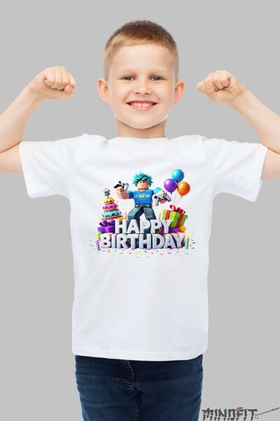 GILDAN Tricou Roblox Happy Birthday Editie Aniversara