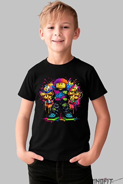 GILDAN Tricou Roblox Kendama Model Valuri Electrice 10