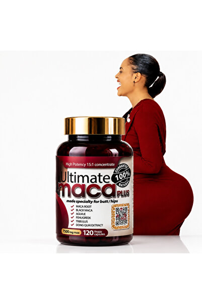 MAKGO Maca Plus Capsules Hip Enlargement Pills Waist Curves and Slimming Caps...