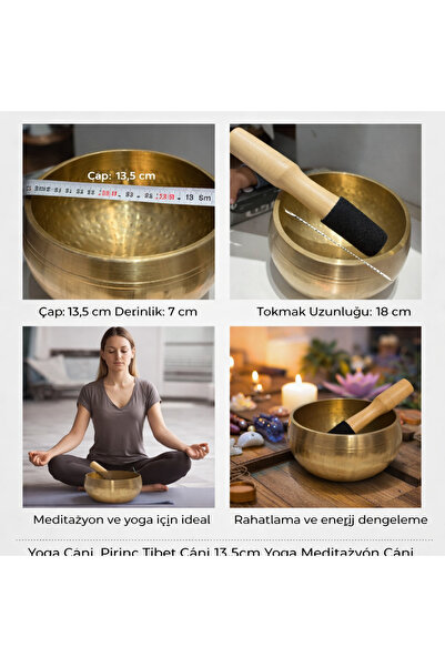 bitangosu Pirinç Yoga & Meditasyon Çanı – Tokmaklı