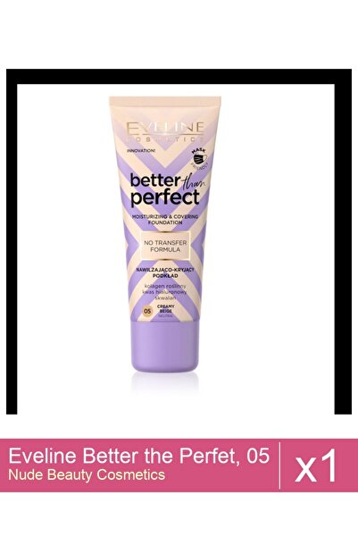 Makeup Set 1x Eveline Better the Perfet, 05 ( creamy beige) 30 ml
