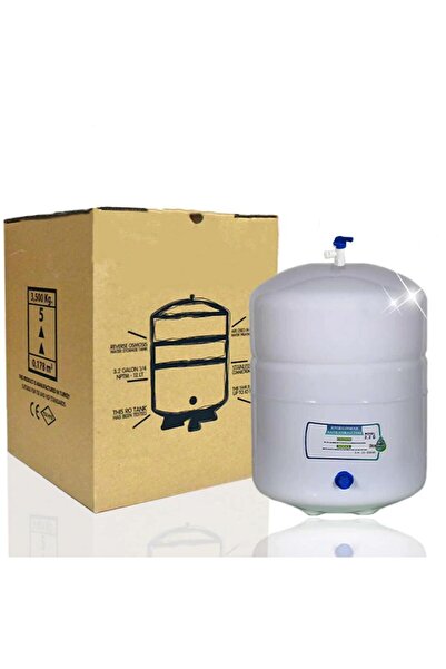 SULOOK Su Arıtma Cihaz Tankı 8 Litre Çelik Tank (2.8 Galon)