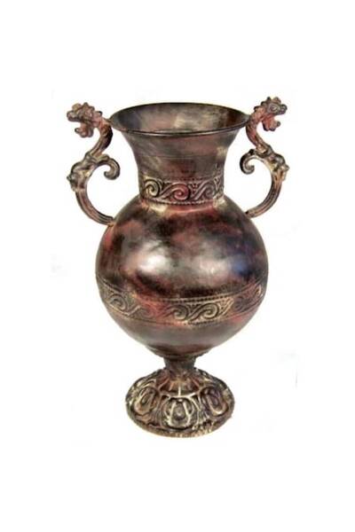 Goliat Decorative vase, Goliat, metal, 36 x 18 cm, bronze