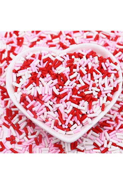Choice11 09 pkrewh Candy Polymer Clay Slices 1mm Thin Sprinkles Long Cylindri...