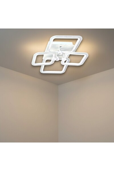 DELIGHT SQUARE LED CHANNEL 80W WITH 4 ARMS 3 COLORS+IR 600x120mm
