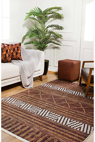 halinet Halı.Net Multi-Colored Modern Washable Non-Slip Living Room Carpet Ha...