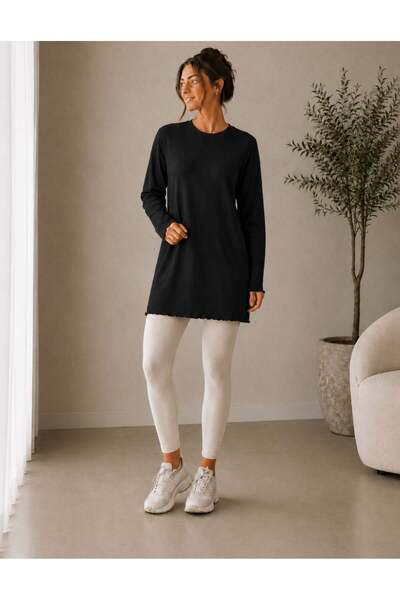 OrganicKid Leisure Kadın Siyah Tunik