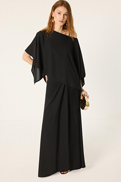 Touché Privé Bat Sleeve Blouse Pants Set
