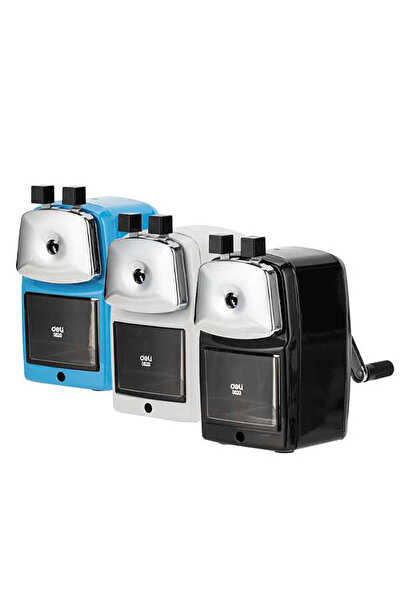 Deli Rotary Pencil Sharpener, Assorted Colors