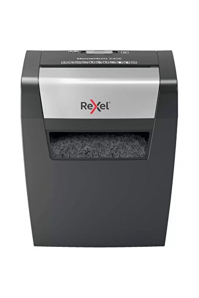 Rexel Momentum X406 6 coli P4 cross-cut 15L Negru