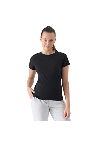 4F Tricou de damă cu mânecă scurtă M