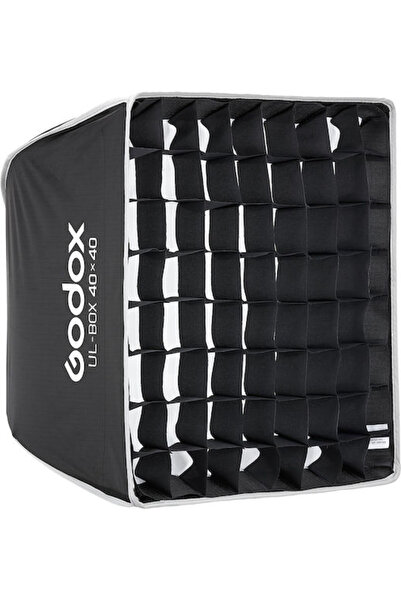 Godox UL-BOX 40x40 - Σόφτμποξ τύπου ομπρέλας με βάση Bowens και πλέγμα