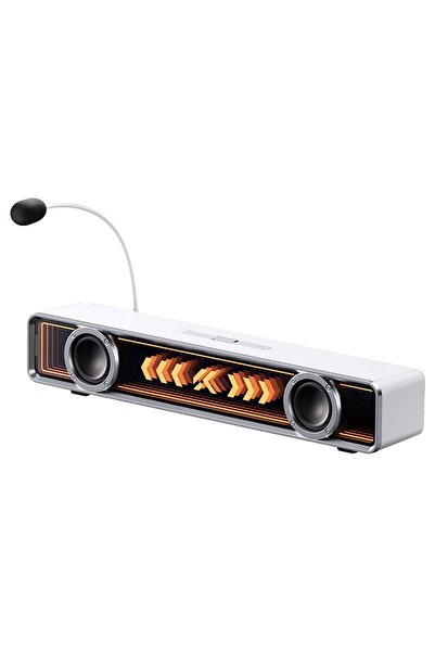 MCHOSE K20 Pro White RGB 7.1 Surround Bluetooth Gaming Soundbar (MC-K20-6)