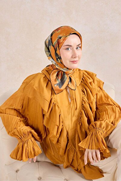 Silk Home تويل إيبك سيجنتشر أورانج 90x90