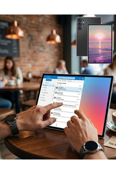 Teknoşık Klyeli Android Tablet 1TB Hafıza 16GB RAM Kalem ve Kılıf Hediyeli