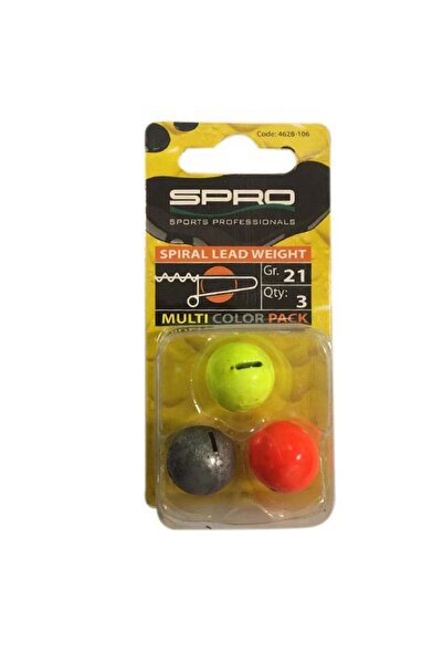 Spro T.D. Spiral Weight Sasi Lead 21Gr Assorti1/3