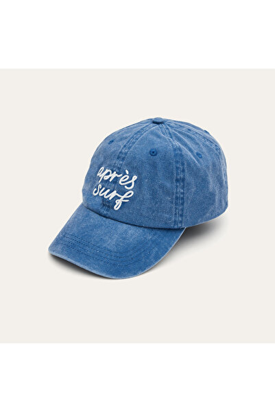 Mudo Men's Navy Blue Embroidered Cap Hat