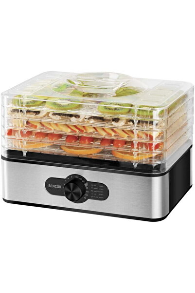 Sencor SFD 950SS, 5 trays, 29x20 cm, 240 W, Silver