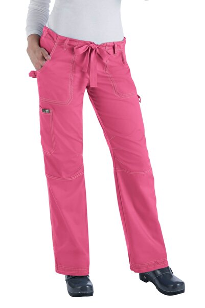 KOI Pantaloni medicali de damă Happiness Lindsey, Roz Geranium (701)