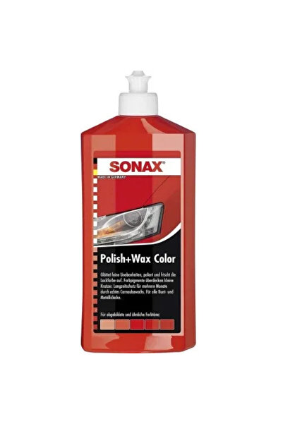 Sonax Pasta Polish cu Ceara Nano Pro, Rosu, 250ml