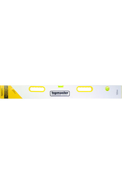 Top Master Pro Aluminum straightedge with handles and level 2000mm TMP