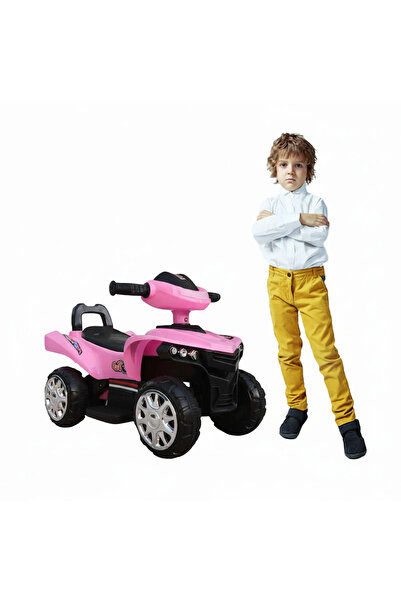 unbranded Pink Electric Ride-On Car for Kids 4-Wheel Drive - Rechargeable Bat...