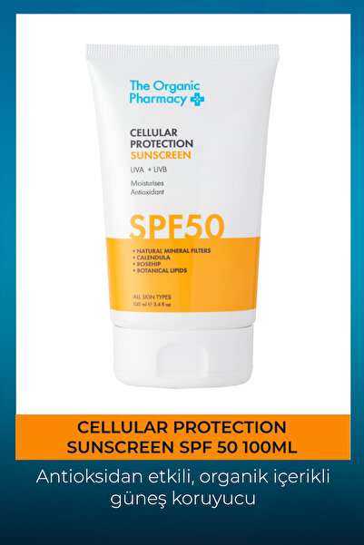 The Organic Pharmacy Cellular Protection Sunscreen SPF 50 Güneş Koruyucu 100ml