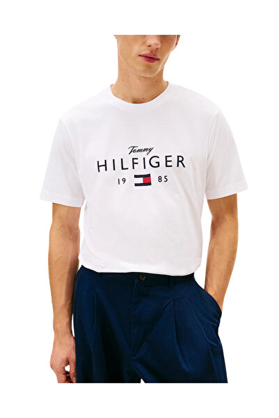 Tommy Hilfiger Ανδρικό T-shirt Λευκό MW0MW41455-YBR