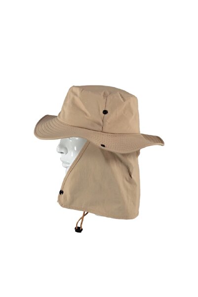 İLHANLAR 8388 Adult Safari Hat with Neck Protection
