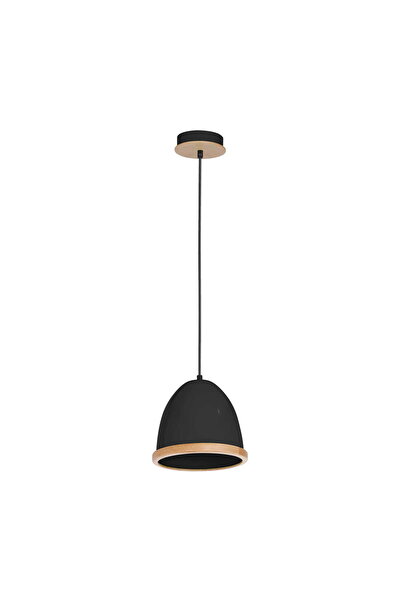 Milagro Lampă suspendată industrială tip loft STUDIO MLP8852, Metal negru și ...