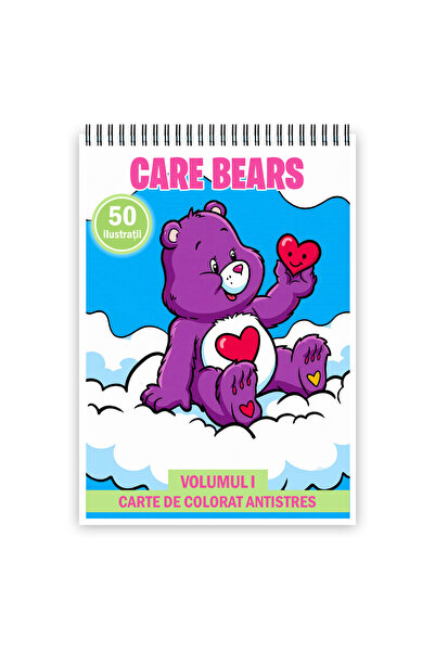 Legendary Gifts Carte de colorat, 50 de ilustratii Care Bears - Volumul I, 10...