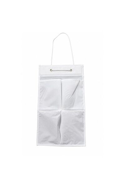 OEM Organizator de perete pentru baie, 8 buzunare, Material textil durabil, 4...