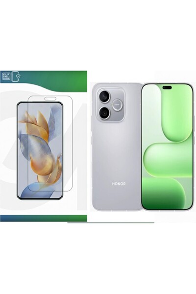 Ecr Mobile Honor 600 Lite 5G ile Uyumlu HD Şeffaf 9H Nano Ekran Koruyucu