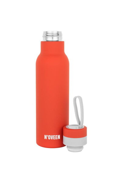 Noveen Termos TB155 Rosu Satinat, 500ml, Inox, Perete dublu