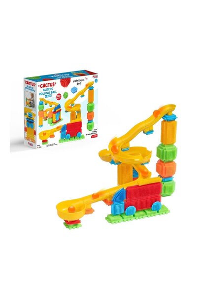 Kids 04119 Cactus Blocks Ball Parkour 100 Pieces