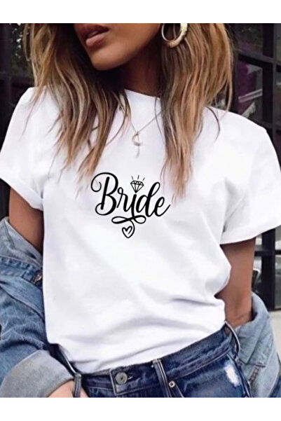 WYOS Tricou alb Bride