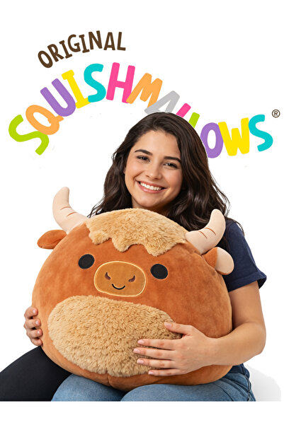 Squishmallows Plush Bull – Super Soft Cuddle Toy 40 cm