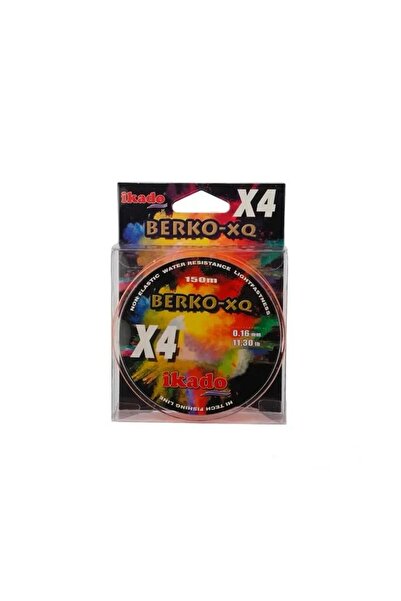 Sepetink ايكادو بيركو 4X 150MT سلسلة ميسين (برتقالي) 0,14 ملم