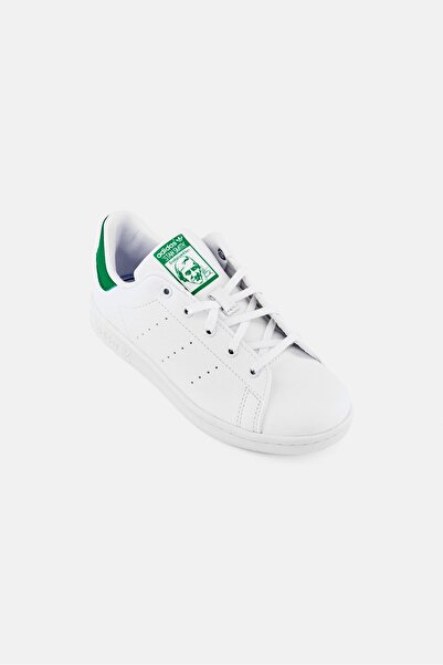 adidas Kids Boy Stan Smith C Lace Up Outdoor Shoes, White