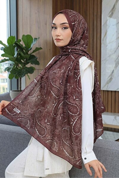 Big ModaEbrar Patterned Soft Shawl - 030