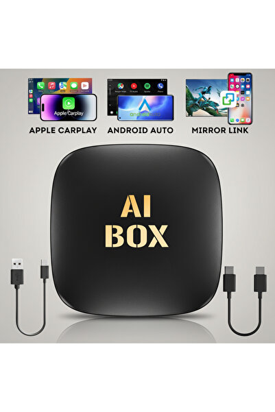 OEM Adaptor auto inteligent 3-în-1, CarPlay wireless, Android 13.0, Wi-Fi 5G,...