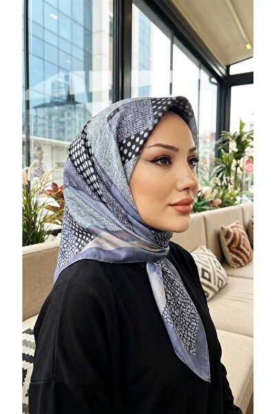 Big ModaEbrar Patterned Soft Scarf - 105