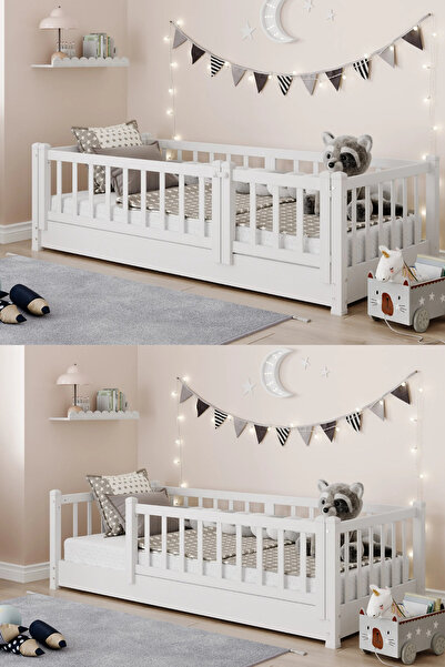 Palmera Pino Montessori Bebek/Çocuk Karyolası 90x190 – Zarif & Güvenli Tasarı...
