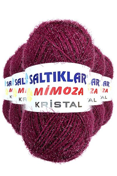 Royaleks Group 5 Pieces Mimosa Crystal Glittering Shawl Booties Vest Thread 26