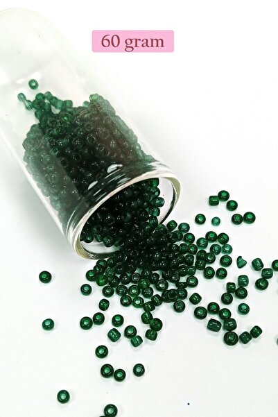 Generic Brand Bulk Glass Sand Beads (8/0) 3 mm - 60 Grams - Transparent Dark ...